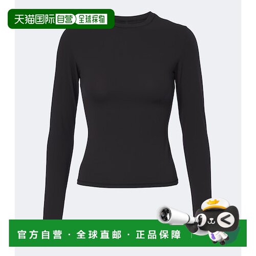 香港直邮SKIMS 女士 Fits Everybody T恤 black黑色 舒适时尚