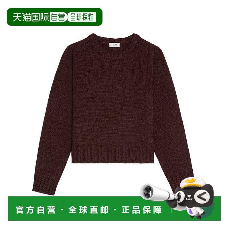 香港直邮Celine 圆领毛衣 RY0K7384D.