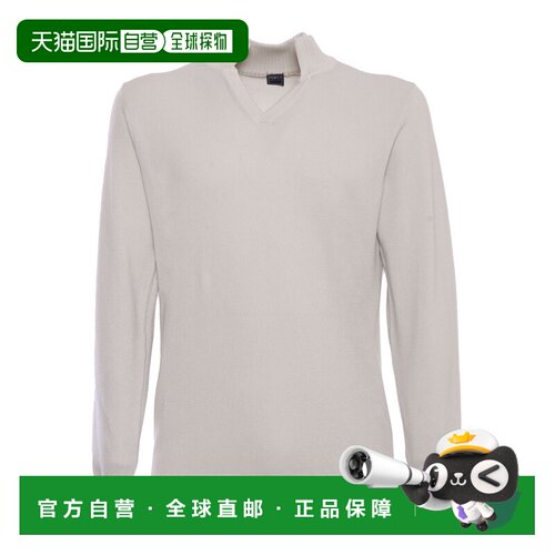 欧洲直邮FEDELI 男士针织衫 7UED5627750 SS2024 白色 Supima Dus