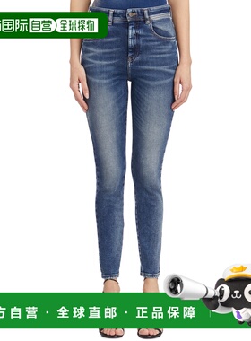 1h可退 香港直邮Diesel 迪赛 女士 1984 SLANDY 高牛仔裤 LA03597