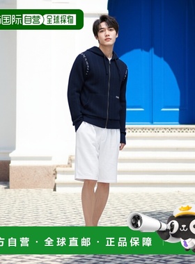 香港直邮Marni 玛尼 男士 拉鍊連帽開襟衫 CDMG0171A0UFZ351开衫