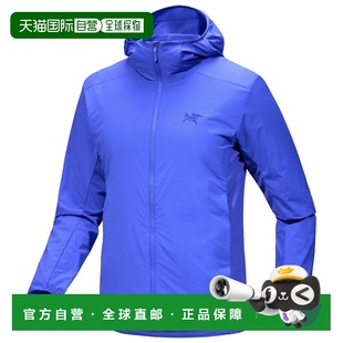 欧洲直邮Arcteryx/始祖鸟ATOM SL防水防风连帽logo刺绣夹克外套户