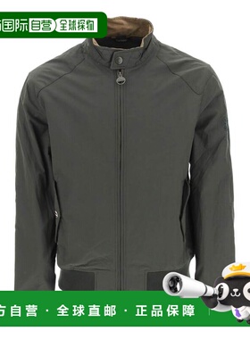 香港直邮Barbour 男士夹克 MCA0427SG71 CO 绿色 Rectifier Harri