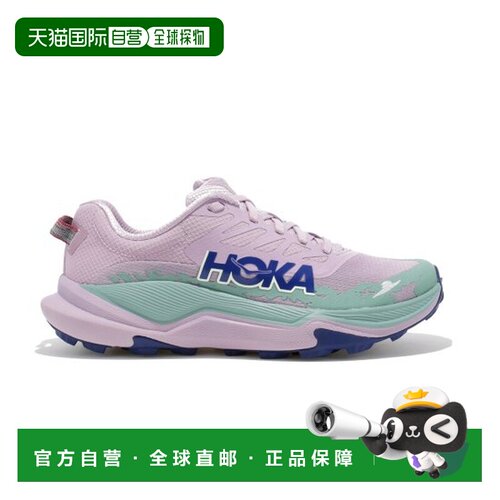 自营欧洲直邮HOKA Torrent 4女士淡紫丁香网布越野跑鞋