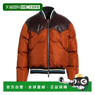 香港直邮Dsquared2 夹克 二次方 Shell orange橙色 男士 1h可退