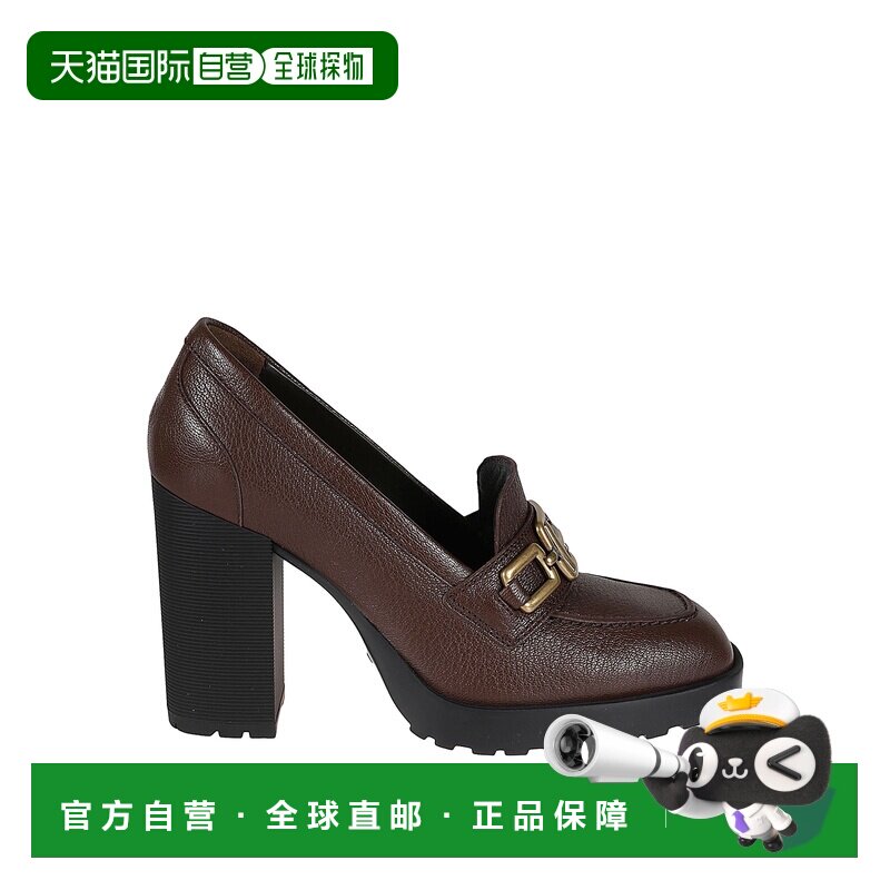 1h可退 香港直邮HOGAN 女士高跟鞋 HXW6230EO50RXQS601 SS2023 棕