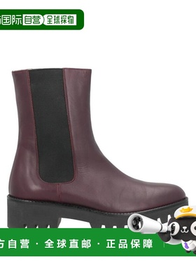 香港直邮THEORY 希尔瑞 女士 脚踝靴 purple紫色 舒适时尚