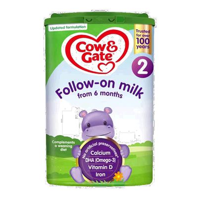 欧洲直邮英国药房牛栏COW&GATE婴幼儿2段6-12个月奶粉原装4罐