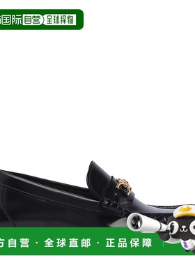 1h可退 欧洲直邮VERSACE 男士商务休闲鞋10135921A099121B00V男鞋