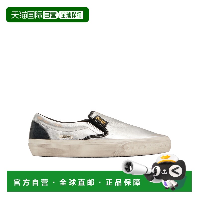 香港直邮Golden Goose Deluxe Brand 圆头低帮休闲鞋 GMF00306.F0