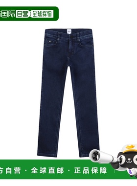 1h可退 香港直邮BOSS 波士 男童 牛仔长裤童装 J52304KZ07