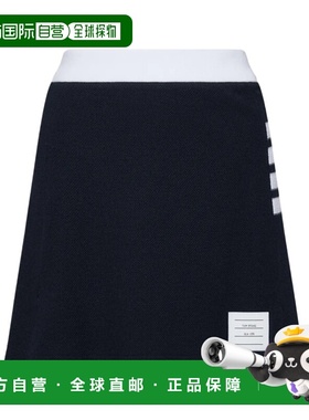 1h可退 香港直邮Thom Browne 徽标半身裙 FJK146AJ0248