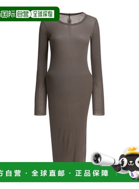 香港直邮Rick Owens 长袖连衣裙 RP01F6546MR