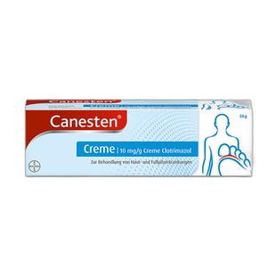 欧洲直邮德国Canesten拜耳凯妮汀脚气膏50g脚痒脚臭烂脚丫香港脚