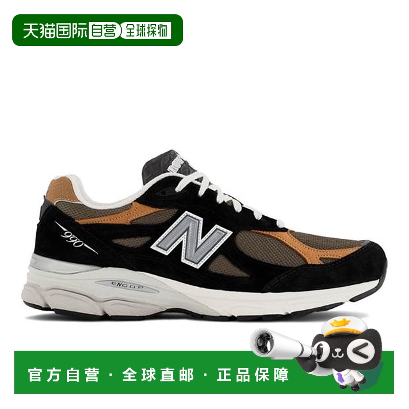 1h可退 香港直邮New Balance  男士 Mr990v3 D 065 运动鞋