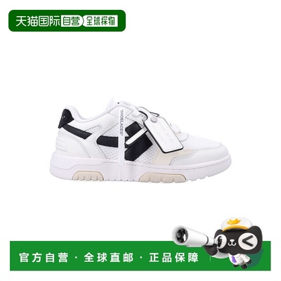 1h可退 香港直邮Off-white 女士 系带低帮休闲鞋 OWIA276C99LEA00