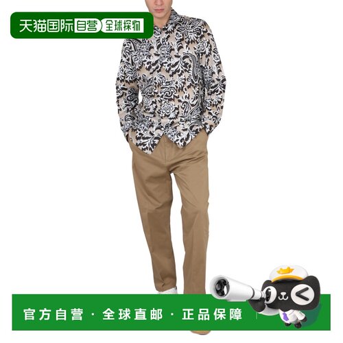 香港直邮ETRO 男士休闲裤 1W74500890800 AW2023 花色 WORKER PAN
