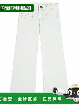 香港直邮golden goose 女童 Bestie 中腰喇叭牛仔裤童装