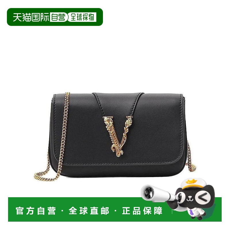 香港直邮Versace Virtus迷你搭扣单肩包 DBFH209D5VITK41OT