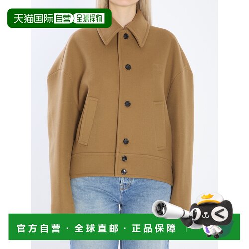 1h可退 香港直邮CELINE 女士夹克 RV0UM0W5203CM AW2025 浅棕色