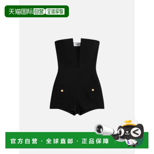 香港直邮CELINE 女士连体衣 2P23A066V38NO SS202【付后1h可退】
