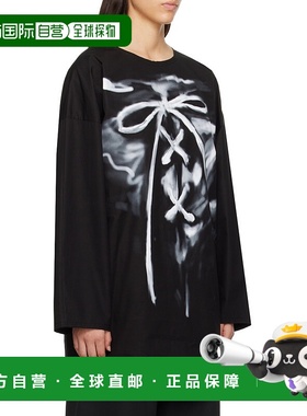 香港直邮We11done 图案印花T恤 WDSH323184U