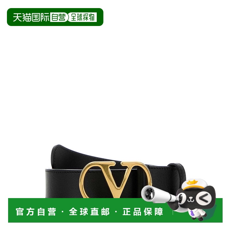 1h可退 香港直邮Valentino 华伦天奴 女士 VLogo 标志性搭扣腰带