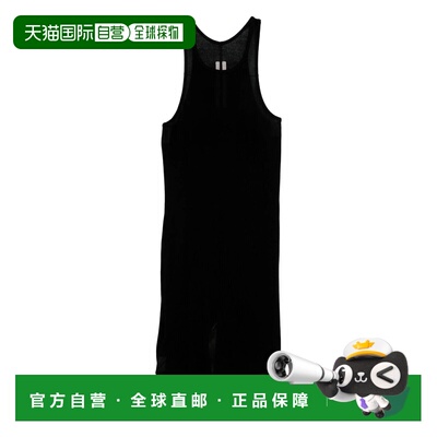 1h可退 香港直邮RICK OWENS 男士背心 RU01F2150RC09 SS2026 黑色