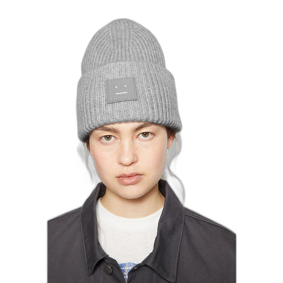 欧洲直邮ACNE STUDIOS（艾克妮）女士大号徽标小帽Bonnet à gran