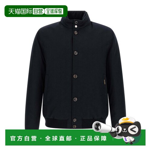 1h可退 欧洲直邮MOORER 男士夹克 MOUBO100246U0402 AW2026 蓝色