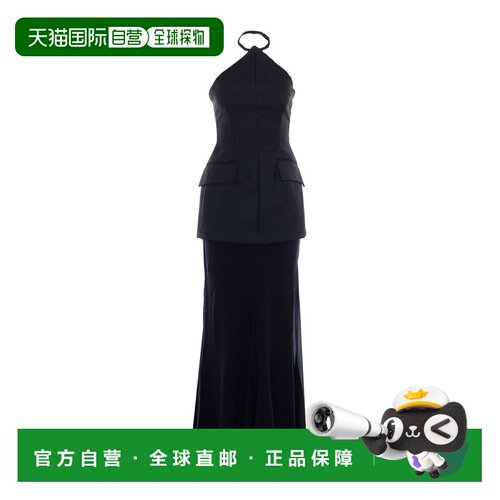 香港直邮SPORTMAX 女士连衣裙 2612231012600007 SS2026 黑色