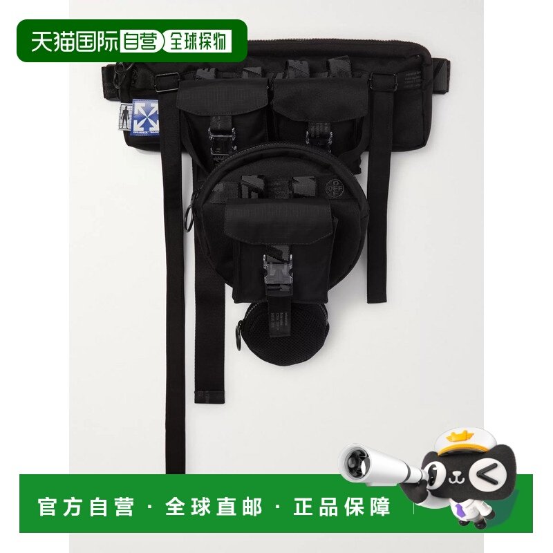 1h可退 香港直邮off-white 男士 Ripstop, 多用途帆布网纱腰包 OM,箱包皮具/热销女包/男包,男士包袋,淘宝优惠券,粉丝福利购,淘宝优惠卷