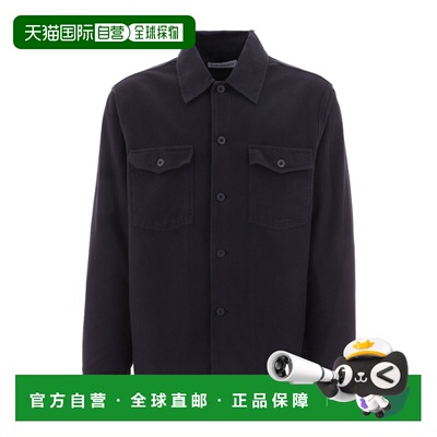 香港直邮OUR LEGACY 男士夹克 M4201EBBCED AW2025 黑色 长袖翻领