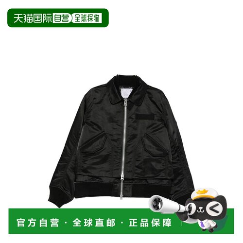 1h可退 香港直邮SACAI 男士夹克 2604039M001 AW2026 黑色 长袖夹