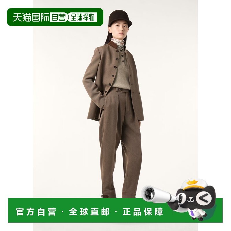 自营欧洲直邮Loro Piana 女士灰色羊绒婴儿长袖POLO衫,女装/女士精品,POLO衫,淘宝优惠券,粉丝福利购,淘宝优惠卷