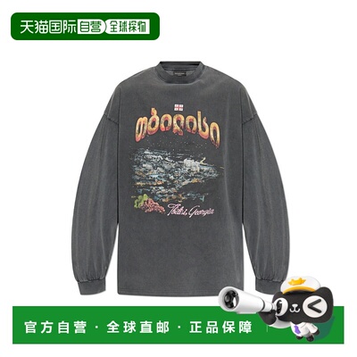 欧洲直邮balenciaga 男士 上装T恤休闲百搭时尚单品时髦上衣穿搭