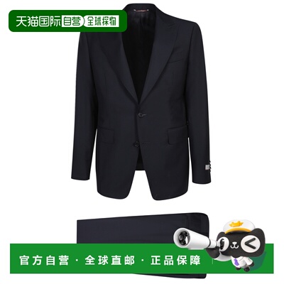 1h可退 香港直邮Canali 康钠丽男士suit a flap pockets, and tro