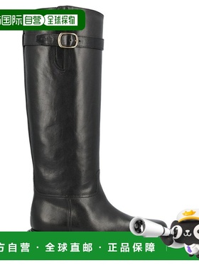 1h可退 香港直邮Celine 思琳 女士 Universite 扣環細節靴 364533