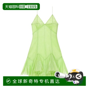 荷葉邊細(xì)肩帶連衣裙 香港直郵Givenchy BW21KQ14VK紀(jì)梵希