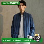 香港直邮Fendi 条纹拉链休闲夹克 FXX013T70