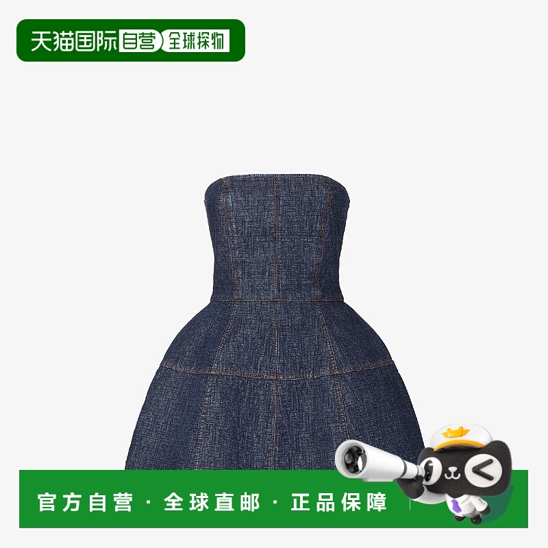 1h可退 欧洲直邮FENDI 芬迪 25秋冬 FLD568AW82F1UKI 女士 连衣裙