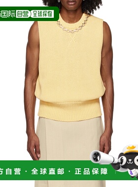 香港直邮Jil Sander 圆领无袖毛衣 J22FB0106J15366