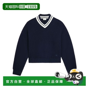 RY0RC0V09. 羊绒V领毛衣 1h可退 香港直邮Celine