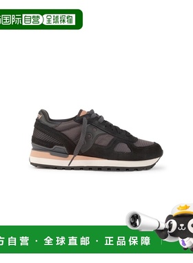 自营欧洲直邮Saucony Shadow Original女士黑色休闲运动鞋