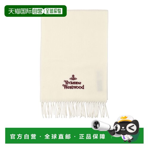 香港直邮Vivienne Westwood 刺绣围巾 81030007W00Q7