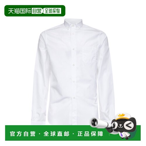 欧洲直邮PRADA 男士衬衫 UCN624OOO10IVF0009 AW2025 白色 White