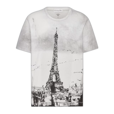 1h可退 香港直邮DIOR 24FW 徽标短袖T恤 Women