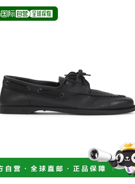 1h可退 香港直邮John Lobb 男士 FOIL 黑色木纹皮质乐福鞋 B03B0A