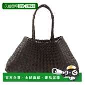 CROCE 1h可退 深褐色肩包 女士 SANTA 香港直邮DRAGON DIFFUSION