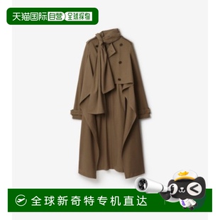 风衣搭配丝巾 欧洲直邮BURBERRY 博柏利 巴宝莉 长款